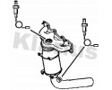 Klarius 323612 Exhaust system catalytic converter EURO 4 FIAT PANDA 500 FORD KA Catalog number of the part 323612
