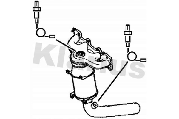Klarius 323612 Exhaust system catalytic converter EURO 4 FIAT PANDA 500 FORD KA Catalog number of the part 323612