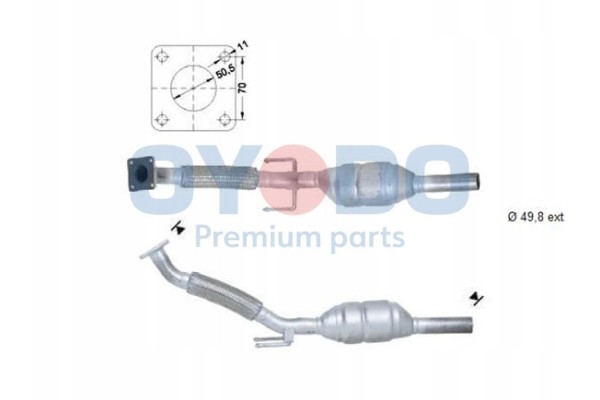 Oyodo 20N0024 OYO Catalyst 20N0024 OYO Part manufacturer Oyodo
