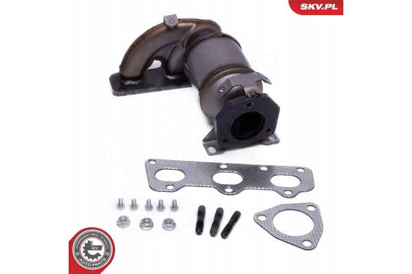CATALYTIC CONVERTER SKV ESEN 62SKV026 Quality of parts according to GVO P replacement with original quality