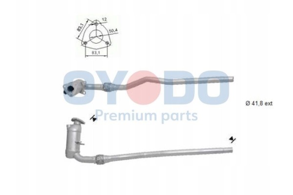 Oyodo 10N0087 OYO Catalyst 10N0087 OYO Part manufacturer Oyodo