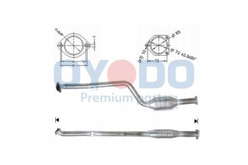 CATALYTIC CONVERTER MERCEDES 10N0149 OYO OYODO