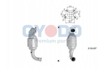 CATALYTIC CONVERTER CITROEN 10N0001 OYO OYODO Catalog number of the part 10N0001 OYO
