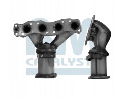 CATALYTIC CONVERTER WITH EXHAUST MANIFOLD BM91465H
