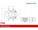 Sada lozisek kola VOLKSWAGEN Touran I 1T 713615910 Catalog number of the part 713 6159 10