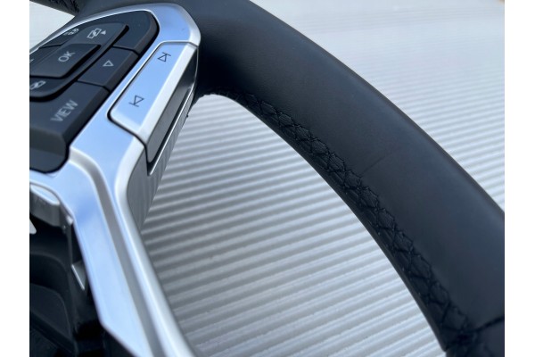 VW GOLF 8 2020 2023 STEERING WHEEL LEATHER HEATED CRUISE CONTROL ORIGINAL Installation side front
