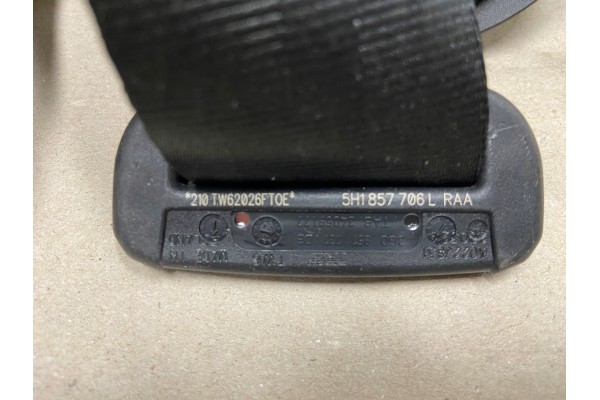 VW GOLF 8 2019 2024 SEAT BELTS WITH CLIP FRONT L P ORIGINAL Product weight with unit packaging 5 kg