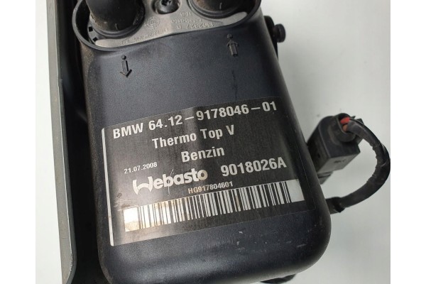 WEBASTO HEATER BMW X6 E71 9178046 Car type passenger cars
