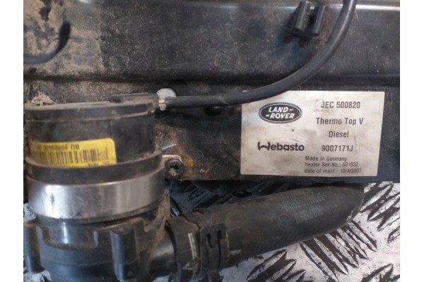 WEBASTO ADDING HEATER RANGE ROVER SPORT I 4 4 V8 Part manufacturer Land Rover OE