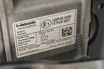 Calefactor estacionario WEBASTO para VW Audi 5WA815005AB 9037060F