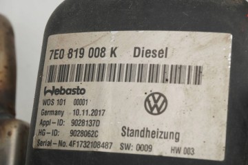 PARKING HEATER WEBASTO VW T6 7E0819008K 9028062C Catalog number of the original 9028062C