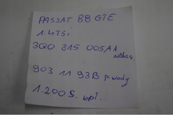 Bomba de agua Webasto 3Q0815005A para Passat B8 GTE 1.4 TSI HYBRID 202