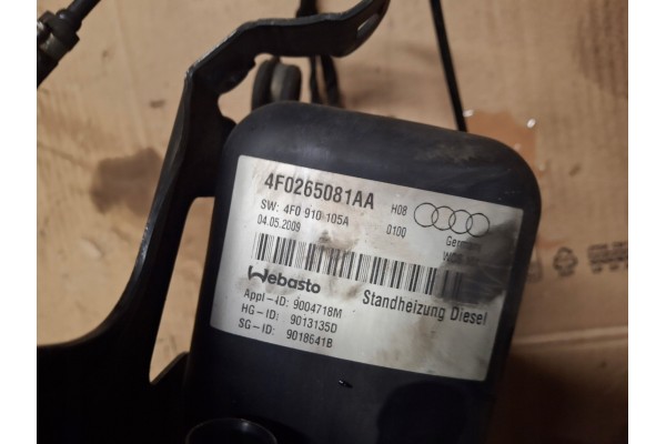 AUDI A6 C6 LIFT TDI WEBASTO PARKING STOVE 4F0265081AA CUBES WHOLE Part manufacturer Audi OE