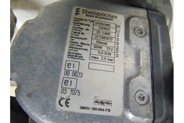 Calefactor estacionario Webasto para Ford C-MAX MK1 03- 3M5H-18K464-FB