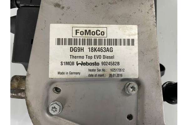 WEBASTO FORD MK5 GALAXY MK4 S MAX MK2 DG9H 18K463 AG DG9H18K463AG Car type passenger cars