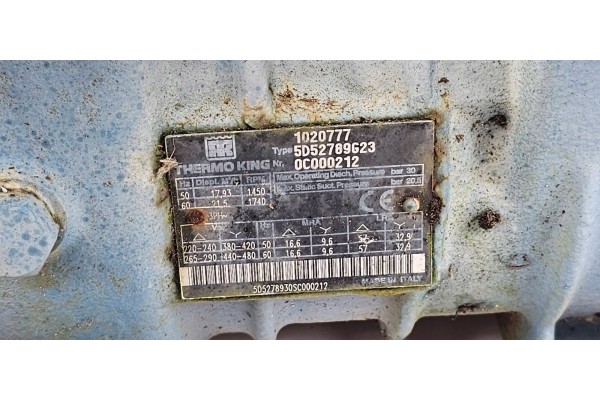 1020777 THERMO KING REFRIGERATION UNIT Catalog number of the part 1020777