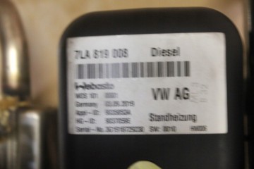 INSTALLATION PARKING HEATER WEBASTO VW T6 MULTIVAN 2 0 TDI 7LA819008 Quality of parts according to GVO O original with manufactu