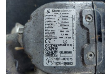 MERCEDES SPRINTER W906 LIFT PARKING HEATER WEBASTO A9068302201 Catalog number of the part A9068302201