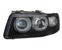 AUDI A3 8L 00 03 LAMPS headlights front BLACK rings H7 lens Part manufacturer CTS Tuning