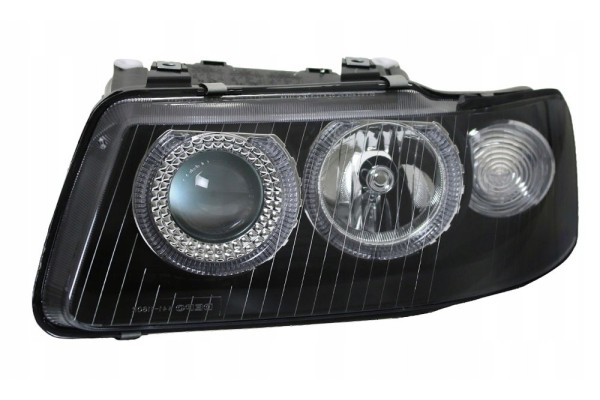 AUDI A3 8L 00 03 LAMPS headlights front BLACK rings H7 lens Part manufacturer CTS Tuning