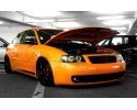 AUDI A3 8L 00 03 LAMPS headlights front BLACK rings H7 lens Type of low beam headlights traditional halogen