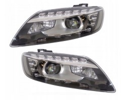 AUDI Q7 HEADLIGHTS 4L 2009 2015 XENON LED