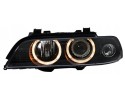 BMW 5 E39 95 00 LAMPS headlights BLACK rings xenon D2S H7 DPEO lenses L P Catalog number of the part CTS tuning angel eye bm92