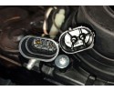 BMW 5 E39 95 00 LAMPS headlights BLACK rings xenon D2S H7 DPEO lenses L P Type of low beam headlights xenon