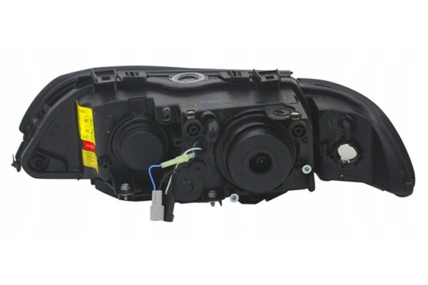 BMW 5 E39 95 00 LAMPS headlights BLACK rings xenon D2S H7 DPEO lenses L P Additional information adjustment motors included bulb