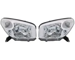 HEADLIGHTS TOYOTA RAV 4 II 2004 2005 RIGHT LEFT DEPO