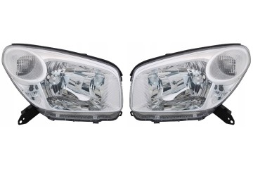 HEADLIGHTS TOYOTA RAV 4 II 2004 2005 RIGHT LEFT DEPO
