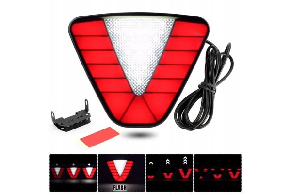 LAMP REAR STOP THIRD STOP LIGHT UNIVERSAL SMOKED STRONG F1 Catalog number of the part LAMPA TY STOP TRZECIE SWIATO STOPU UNIWERS