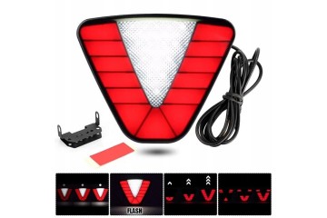 LAMP REAR STOP THIRD STOP LIGHT UNIVERSAL SMOKED STRONG F1 Catalog number of the part LAMPA TY STOP TRZECIE SWIATO STOPU UNIWERS