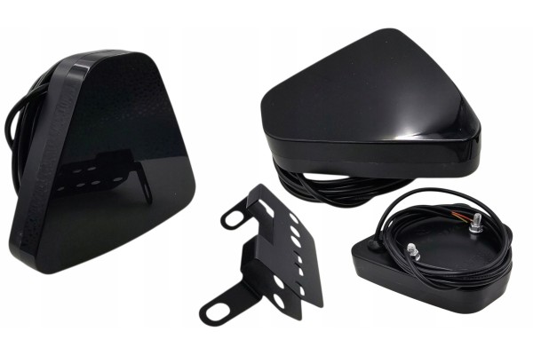 LAMP REAR STOP THIRD STOP LIGHT UNIVERSAL SMOKED STRONG F1 Light source LED