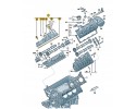 Valve cover VW Audi 059103470AS New original product Car type passenger cars