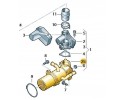 New ORIGINAL exhaust gas recirculation cooler 04L131513B VAG Part manufacturer Audi OE