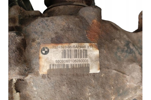 DIFFERENTIAL BRIDGE REAR BMW E87 1 6 115KM 7524323 3 73 Part manufacturer BMW OE