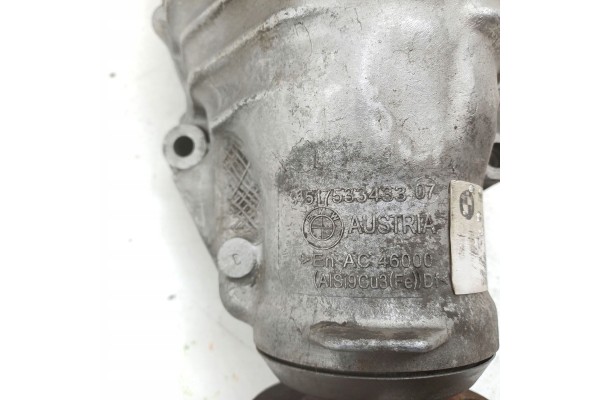 2009 BMW 3 E90 E91 Front differential 7555876 Installation side multipurpose