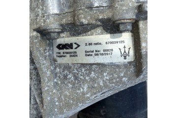 DIFFERENTIAL BACK MASERATI GHIBLI III 3 0 PETROL 2 80 14R BRIDGE CASES Installation side rear