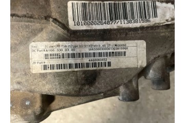 Front differential Mercedes Benz GL X166 A1663300300 Petrol 2014 Installation side multipurpose