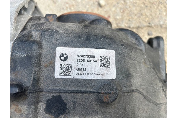 DIFFERENTIAL BRIDGE DIFFERENTIAL REAR BMW G20 M340i 8742753 2 81 Part manufacturer BMW OE