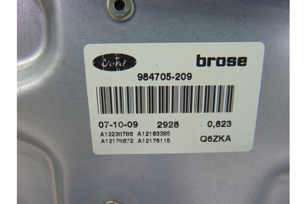  ELEVALUNAS DELANTERO DERECHO FORD FOCUS BERLINA (CB4) Trend 2009 197556 FORD - 1