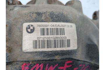 BRIDGE DIFFERENTIAL REAR 7605591 04 BMW SERIES 1 AND F20 2 0 118D Part manufacturer BMW OE