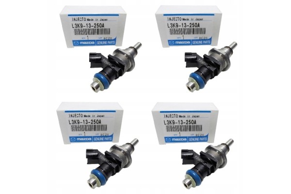 INJECTION INJECTORS 4x ORIGINAL OE MAZDA 3 6 CX 7 2 3T L3K9 13 250A