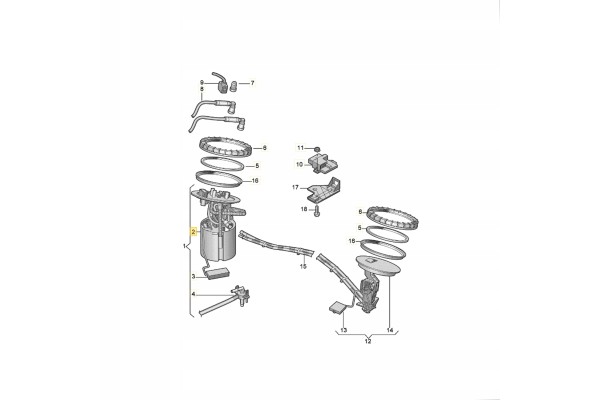 FUEL PUMP 4F0919050 AUDI A6 C6 2 0 2 7 3 0 TDI NEW WARRANTY Car type passenger cars