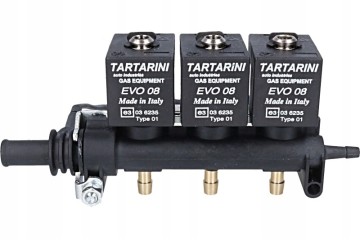 Injection rail tartarini evo 08 3cyl black Car type 4x4 SUV buses undefined trucks cargo vans RVs passenger cars