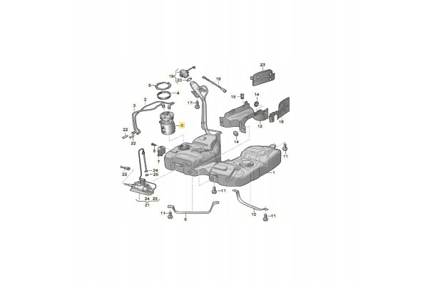 FUEL PUMP 7N0919050F 7N0919050H 7N0919050J 2 0D VW SHARAN II ALHAMBRA II Engine type diesel