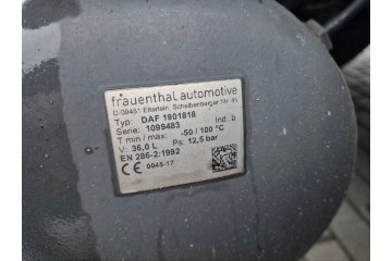 AIR CYLINDER TANK 36L 1901818 DAF XF 106 CF EURO 6 Catalog number of the part ZBIORNIK BUTLA POWIETRZA 36L 1901818 DAF XF 106 CF