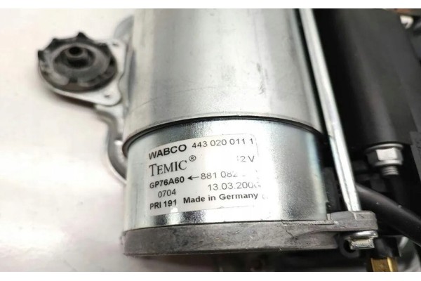 Suspension compressor BMW X5 E53 443020011 3 0L diesel 160kW 2005 Catalog number of the part 443020011