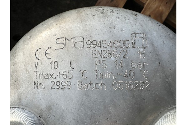 Air Tank 10L Iveco Stralis Hi Way 99454605 Car type trucks